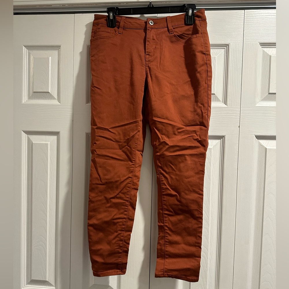 Burnt Orange Arizona Jeans